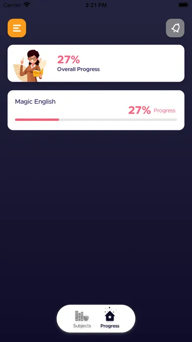Captures d'écran de Magic English