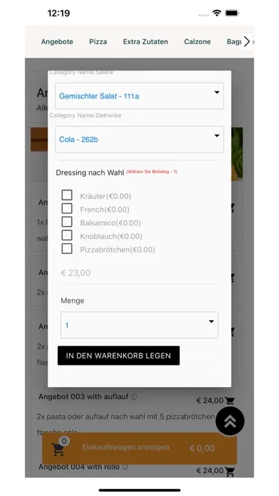 Babaa's 2 Pizza Bremen Ekran Görüntüleri