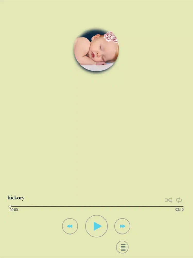 Zrzuty ekranu Baby Songs for toddler iPad 