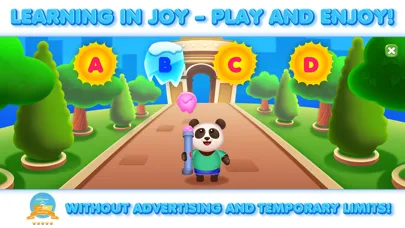 ภาพหน้าจอของ Alphabet flash cards