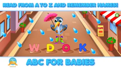 ภาพหน้าจอของ Alphabet flash cards