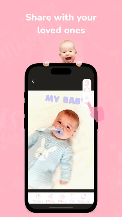 Baby Snap: Photo Sticker应用截图