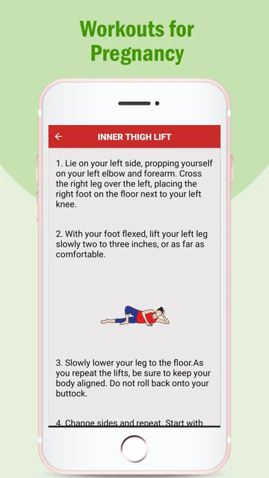 Capturas de tela do Pregnancy Care Tips