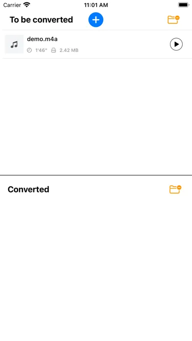 Capturas de tela do Converter: Audio & Video