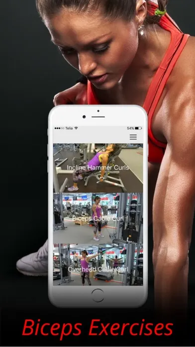 تصاویر Biceps Exercises and Arm Workouts Training Routine