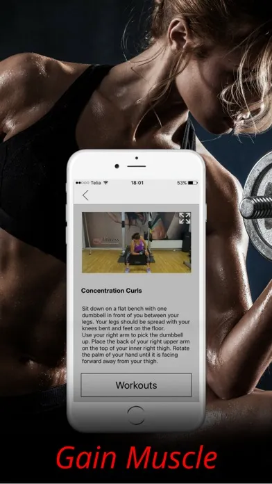 تصاویر Biceps Exercises and Arm Workouts Training Routine