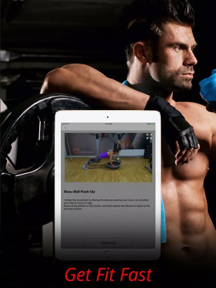 Tangkapan layar Chest Exercises and Workouts for Building Muscle iPad 