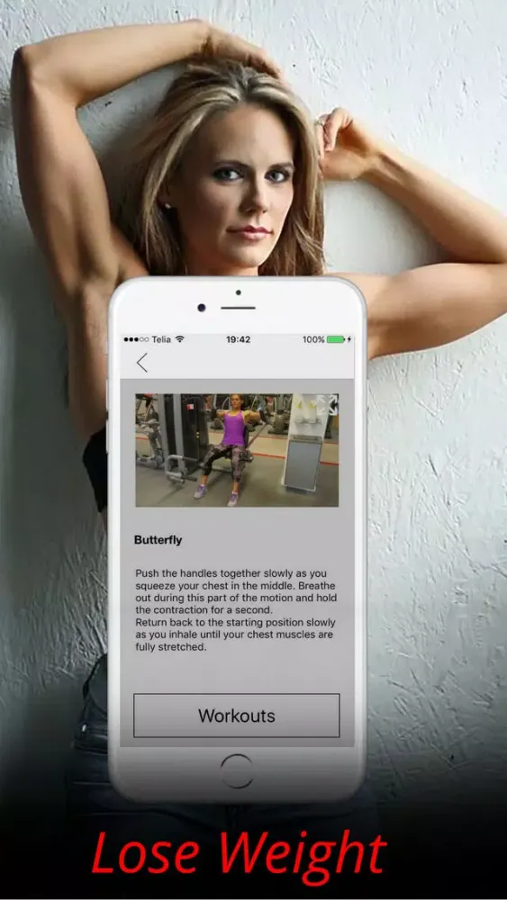 Tangkapan layar Chest Exercises and Workouts for Building Muscle