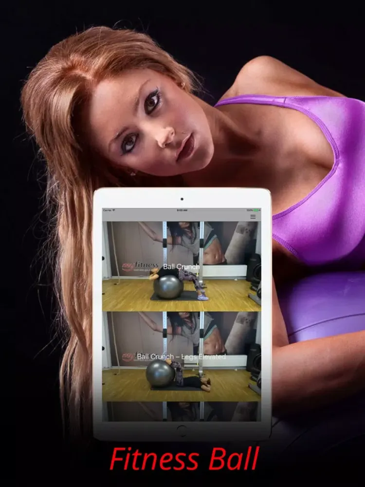 Gym Ball Exercises Bosu Workouts Training Routine iPad  Ekran Görüntüleri