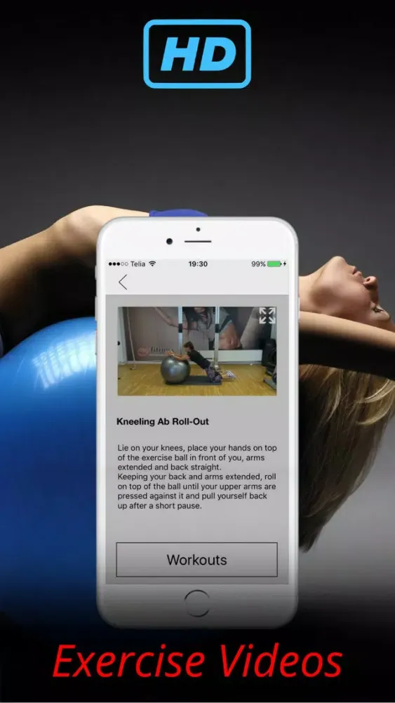Gym Ball Exercises Bosu Workouts Training Routine Ekran Görüntüleri