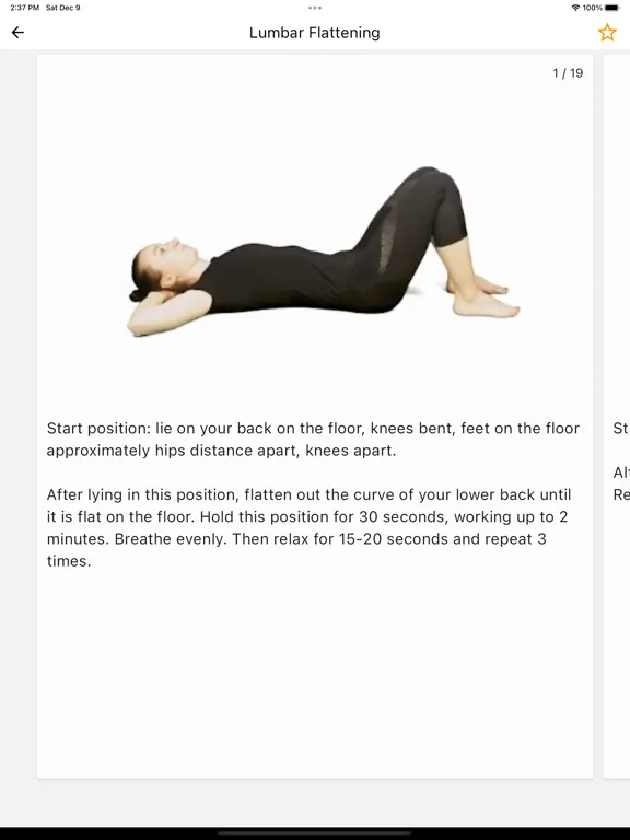Tangkapan skrin Back Workout at Home iPad 