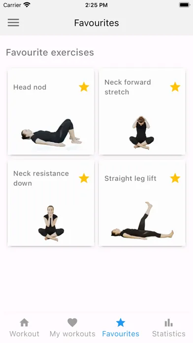 Tangkapan skrin Back Workout at Home