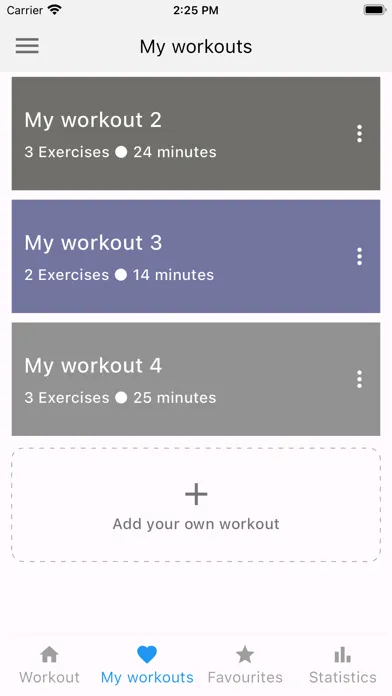 Tangkapan skrin Back Workout at Home