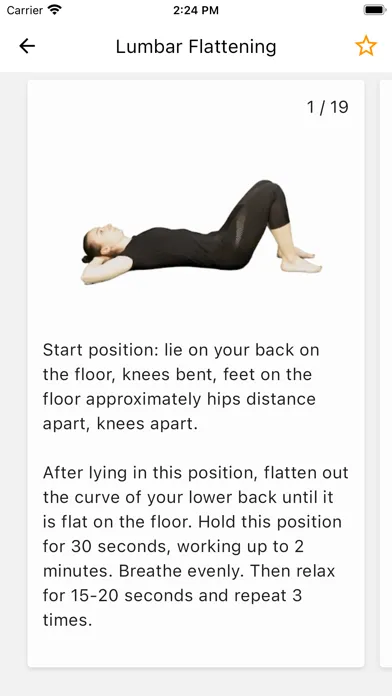 Tangkapan skrin Back Workout at Home