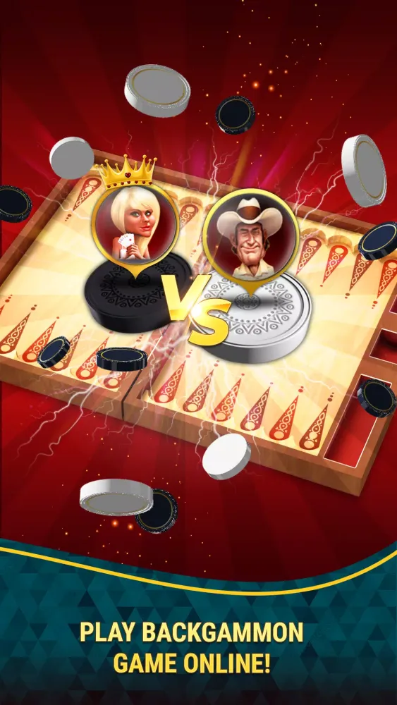 Zrzuty ekranu Backgammon Online