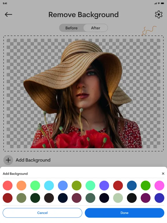 Photo Eraser - Remove bg iPad 應用截圖