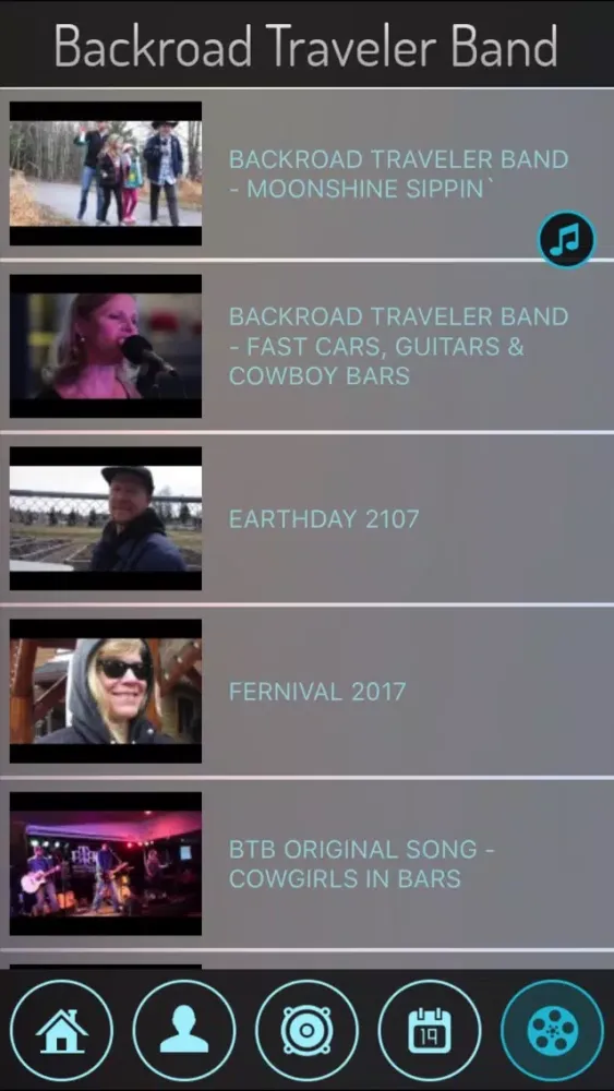 Backroad Traveler Band應用截圖