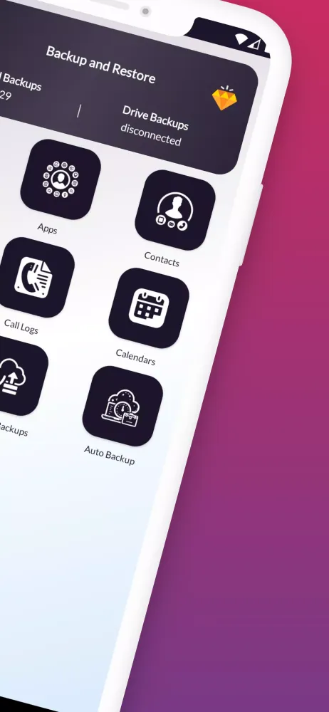 Backup & Restore SMS-Contacts Screenshots