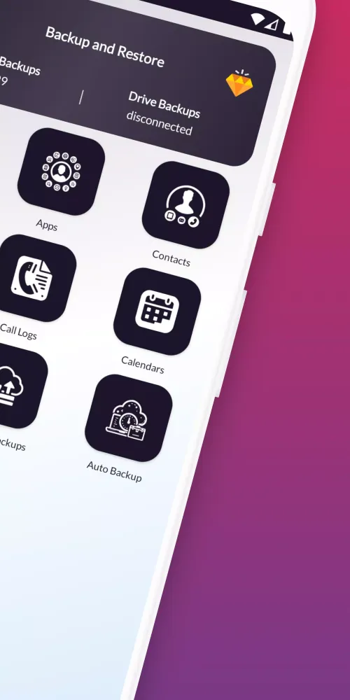 Backup & Restore SMS-Contacts Screenshots