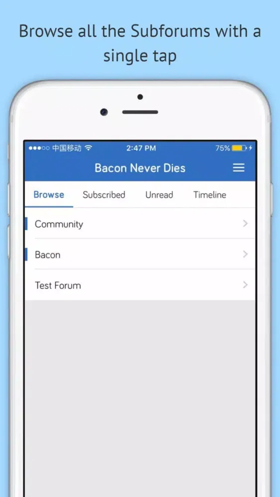 Bacon Never Dies应用截图