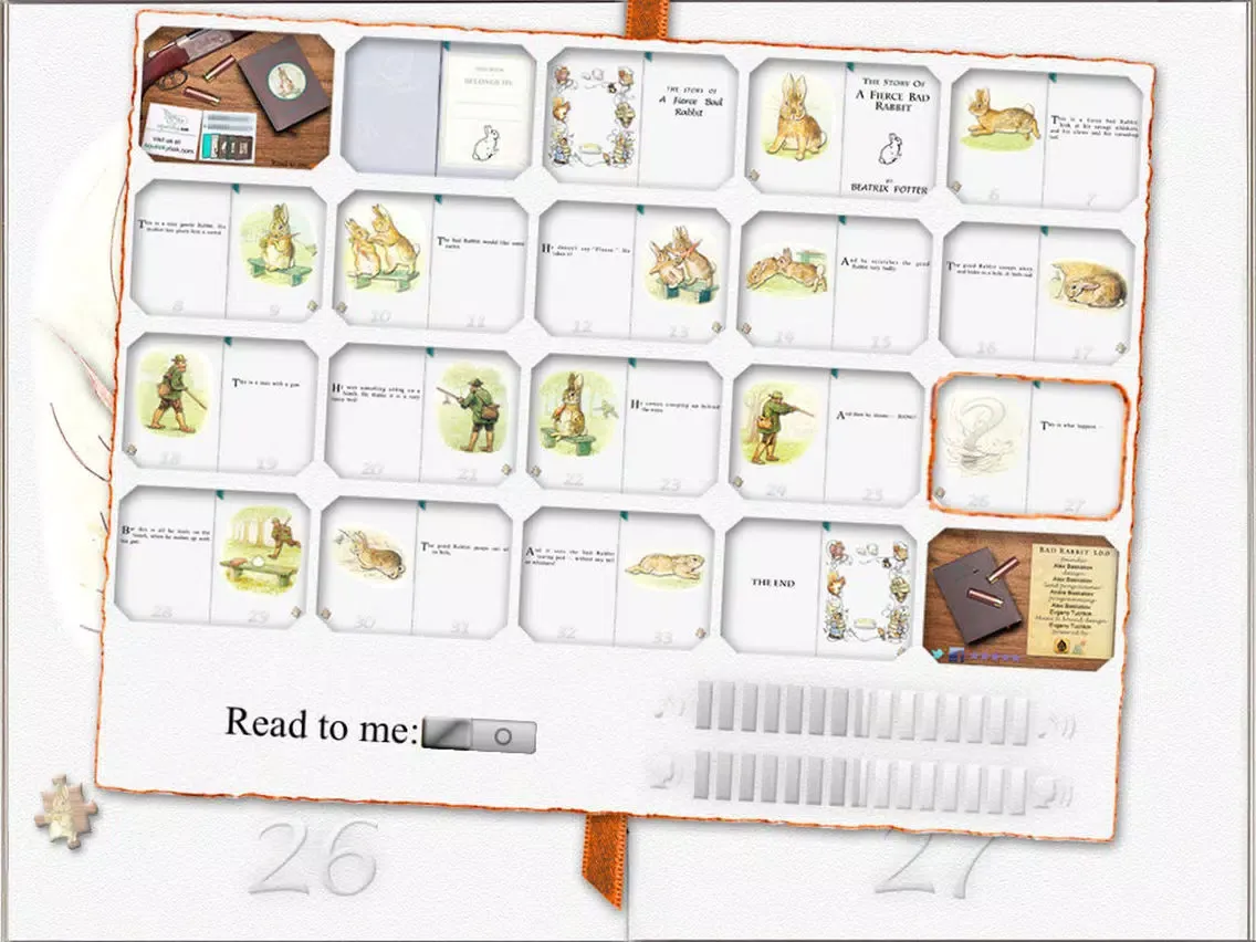 Zrzuty ekranu The Story of A Bad Rabbit LITE iPad 