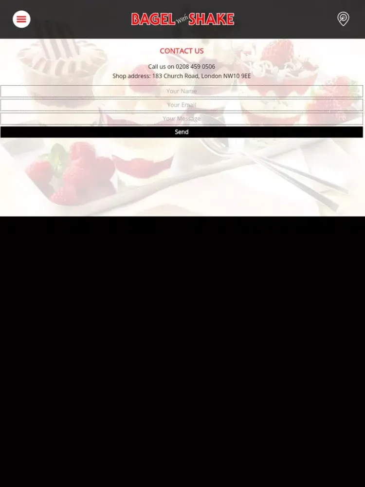 Capturas de tela do Bagel With Shake iPad 