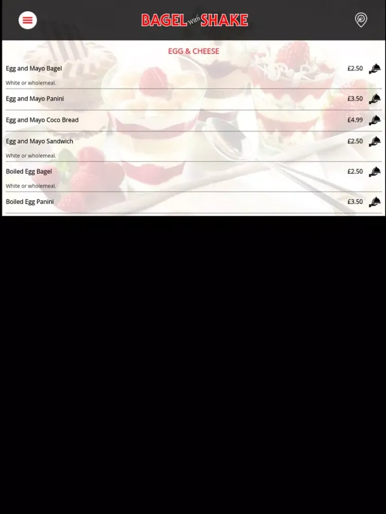 Capturas de tela do Bagel With Shake iPad 