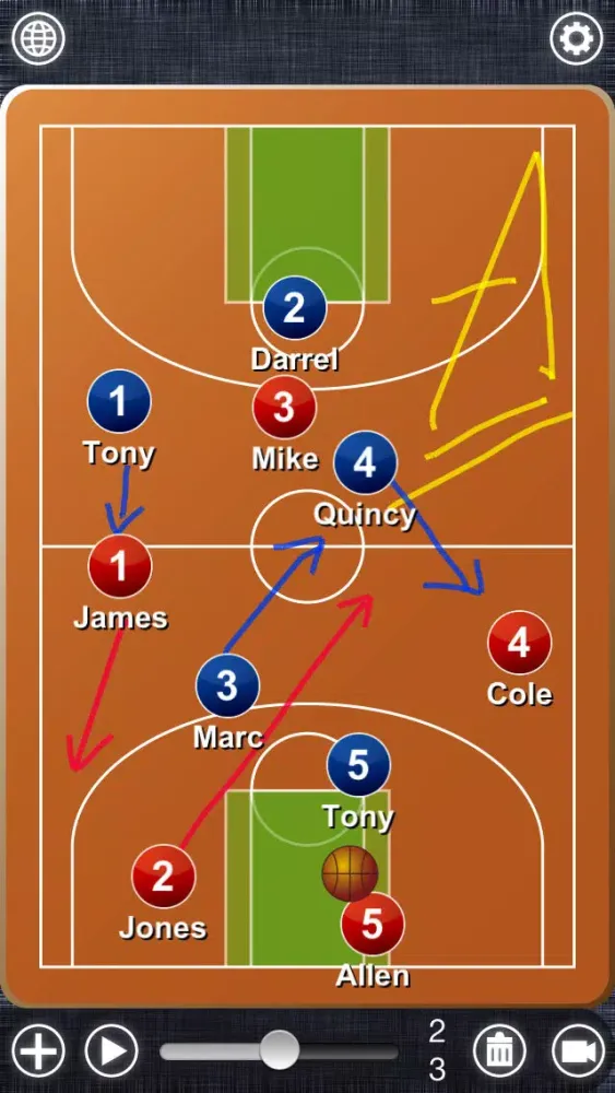 Скриншоты Basket Board Free