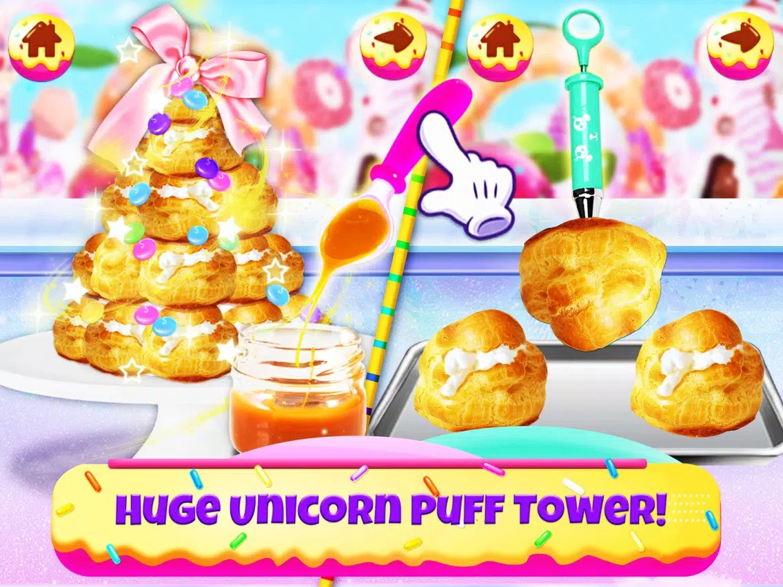 Unicorn Chef: Baking Games iPad  Ekran Görüntüleri