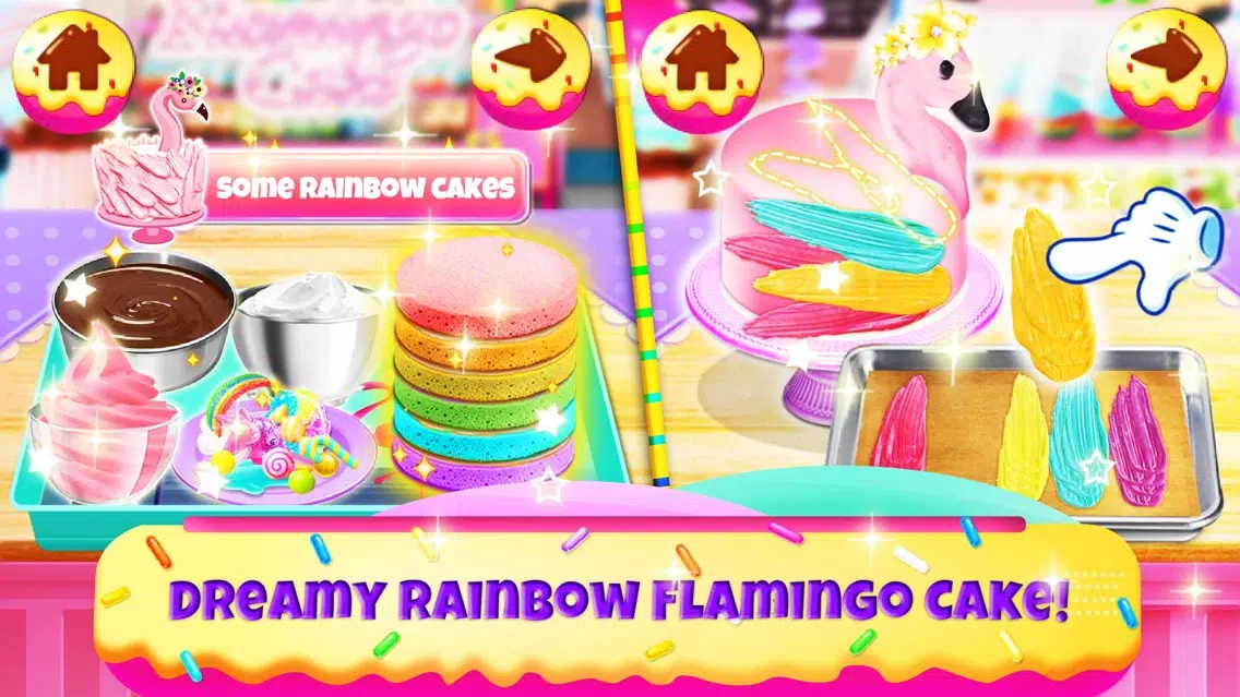 Unicorn Chef: Baking Games Ekran Görüntüleri