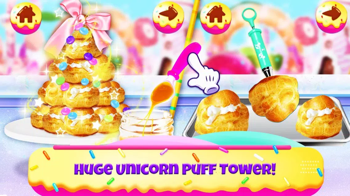 Unicorn Chef: Baking Games Ekran Görüntüleri