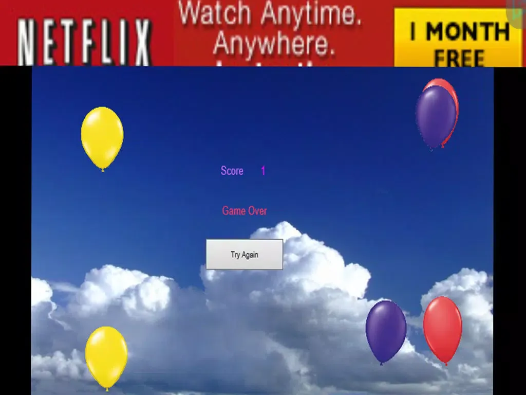 Balloon Boom Boom iPad  Ekran Görüntüleri