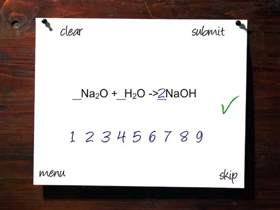 Balancing Equations iPad  স্ক্রিনশট