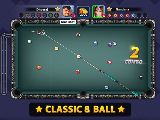 8 Ball - Billiards pool games iPad  سکرین شاٹس