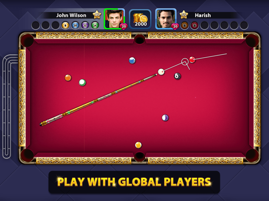 8 Ball - Billiards pool games iPad  سکرین شاٹس