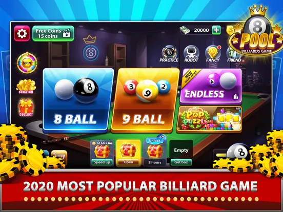 صور 8 Ball - Billiards pool games iPad 