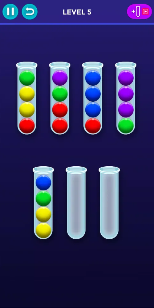 Ảnh chụp màn hình của Ball Sort Puzzle - Color Sort