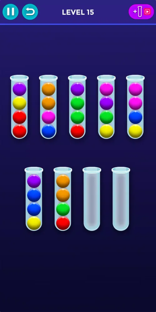 Ảnh chụp màn hình của Ball Sort Puzzle - Color Sort
