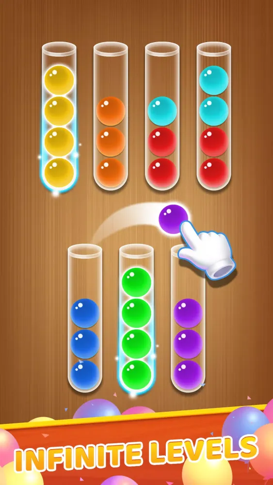 Woody Ball Sort: Color Puzzle应用截图