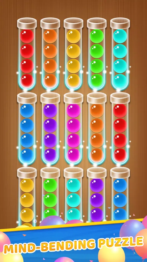 Woody Ball Sort: Color Puzzle应用截图
