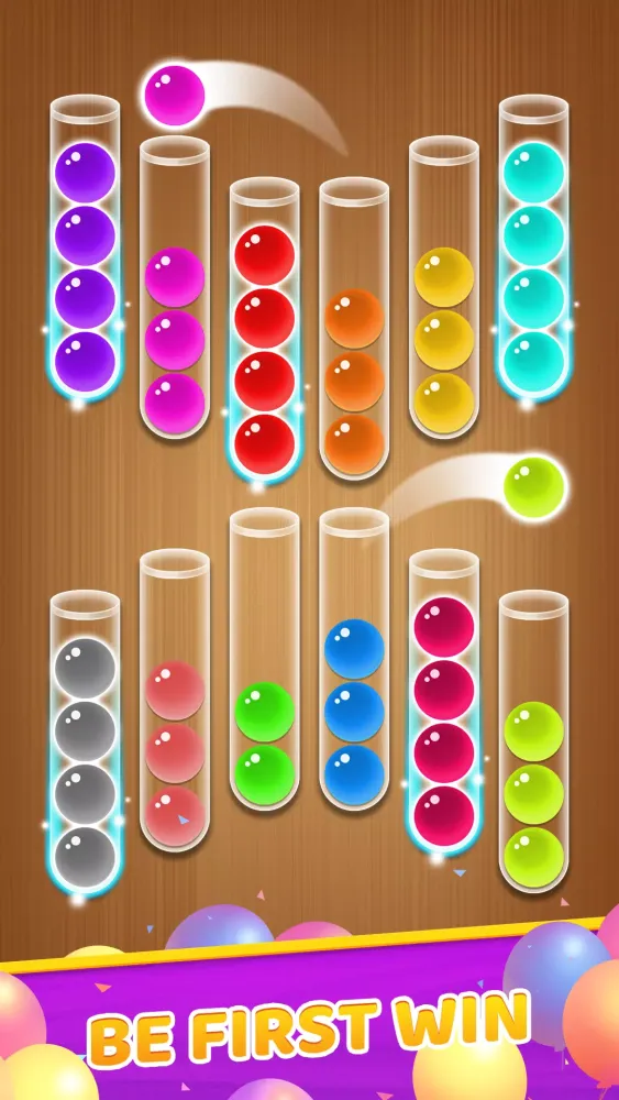 Woody Ball Sort: Color Puzzle应用截图