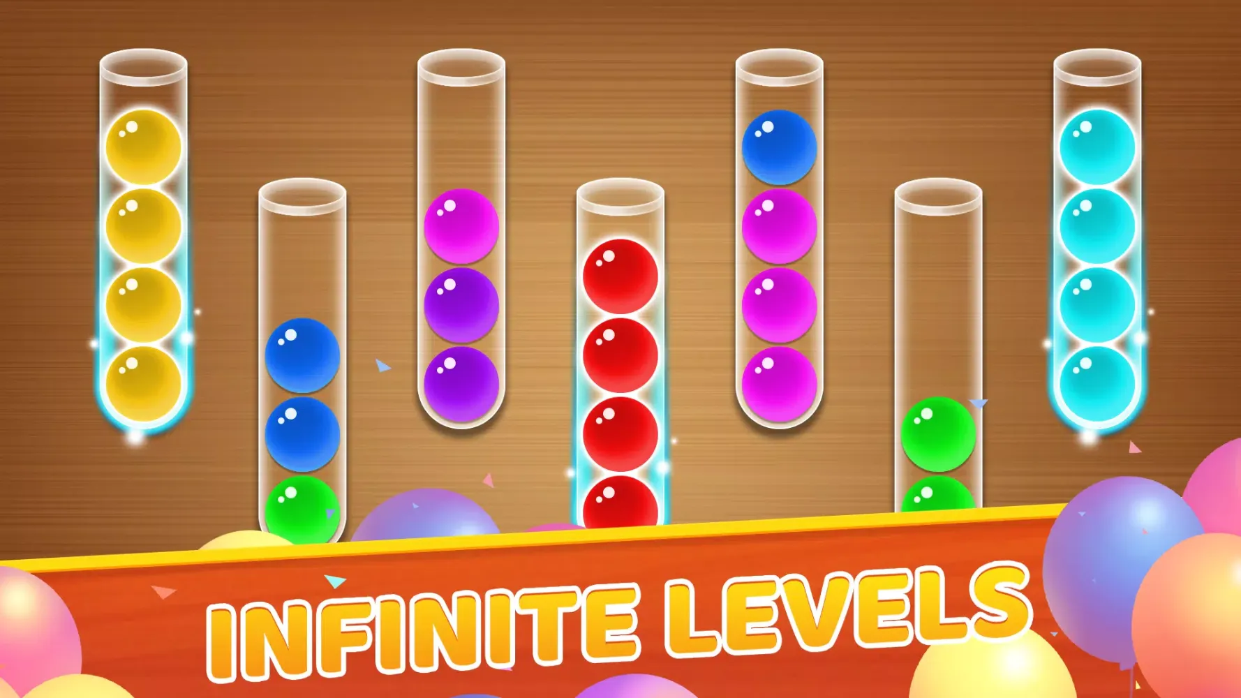 Woody Ball Sort: Color Puzzle应用截图