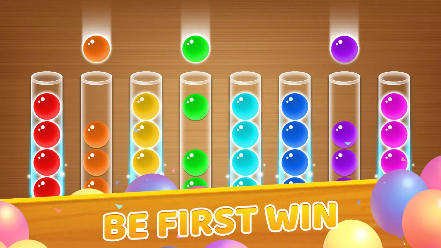 Woody Ball Sort: Color Puzzle应用截图