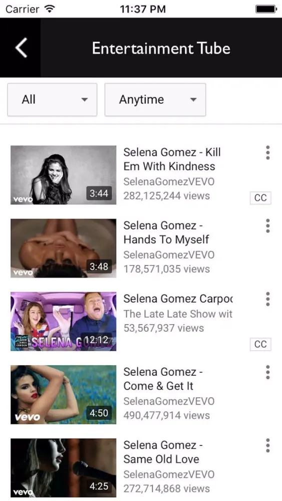 Screenshot di Max Tube LIVE for Youtube