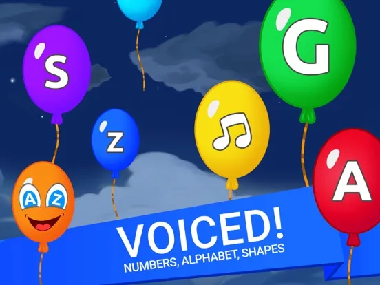 Balloon Pop Education for Kids iPad  스크린샷