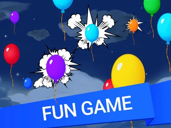 Balloon Pop Education for Kids iPad  스크린샷