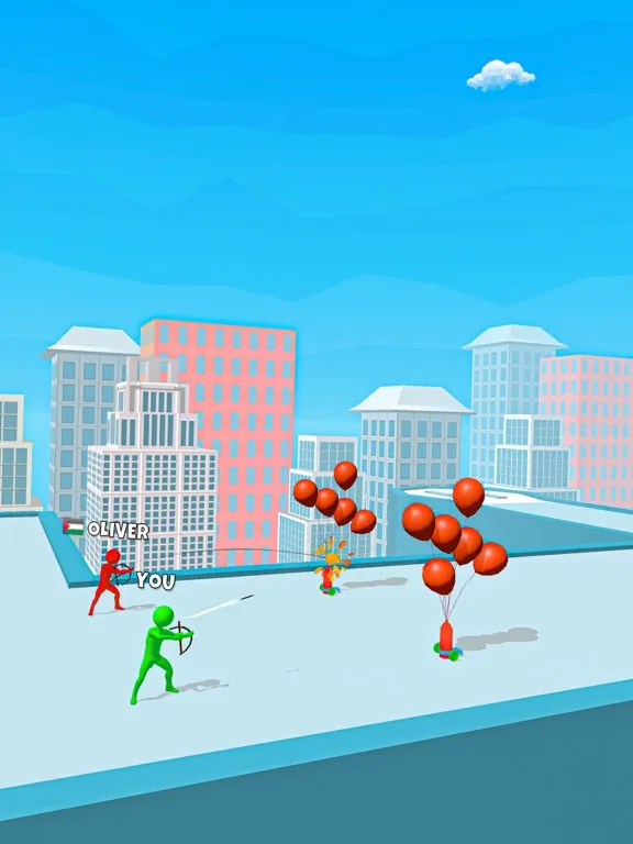 Balloon Pop Racing 3D iPad 应用截图