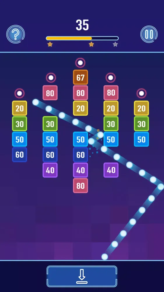 Bricks Breaker - Balls Crush Ekran Görüntüleri