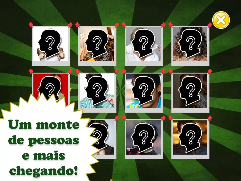 Tangkapan layar Você Me Conhece? Brasil iPad 