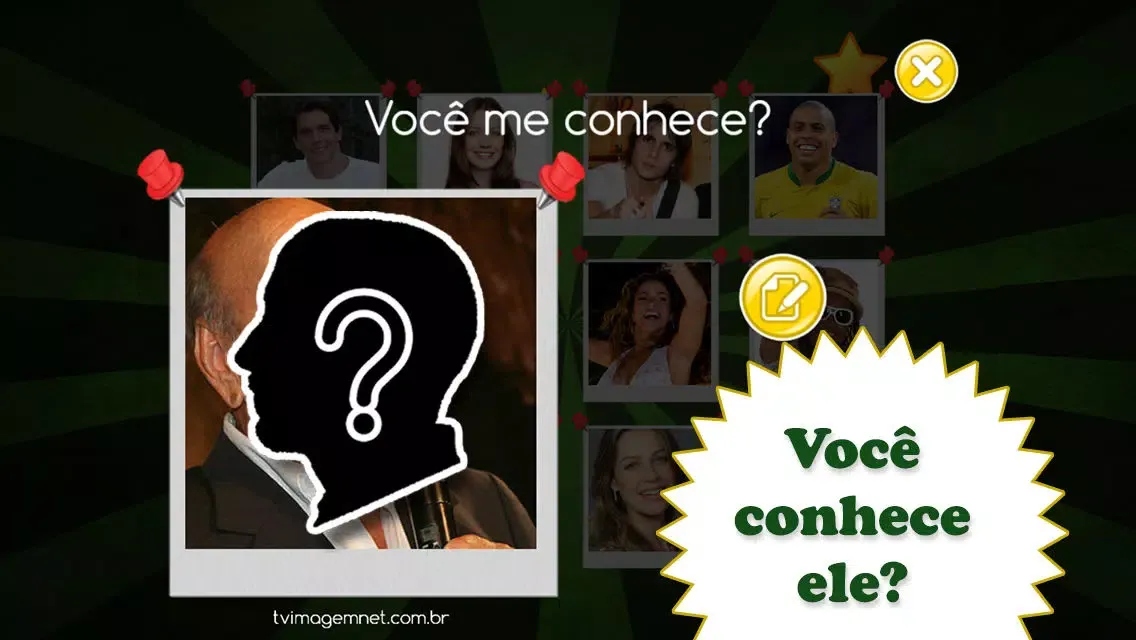 Tangkapan layar Você Me Conhece? Brasil